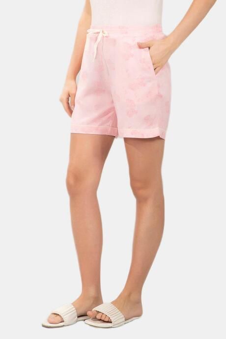 Amante Sleep Shorts - Prism Pink Floral Print — image 2
